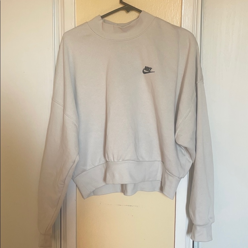 Nike cropped sweater